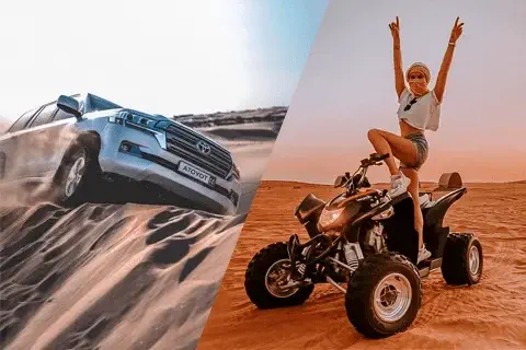 Evening Desert Safari with Quad Bike